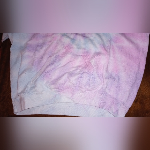 Comfy Dreamsicle Tie Dye Hoodie - Picture 5 of 7